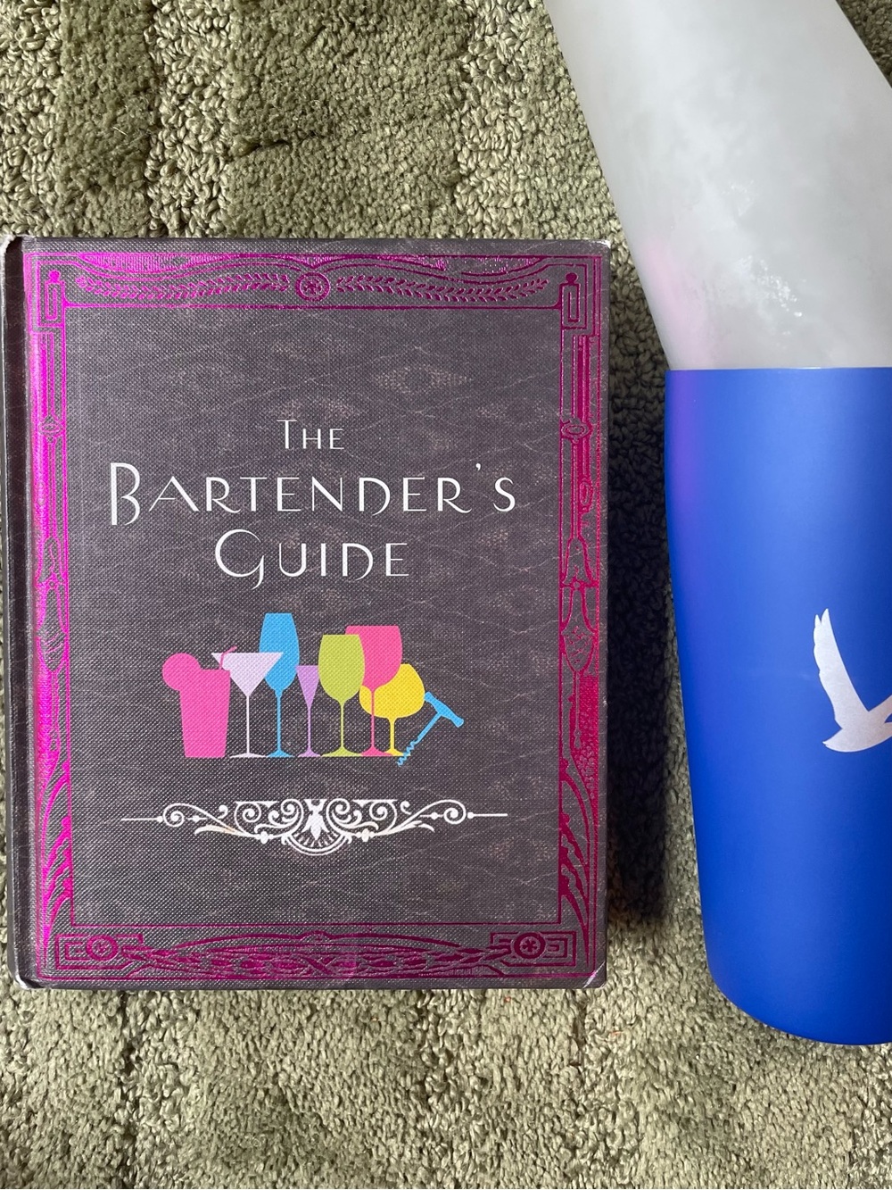 Bundle: Cocktail Recipe Book and Grey Goose Shaker